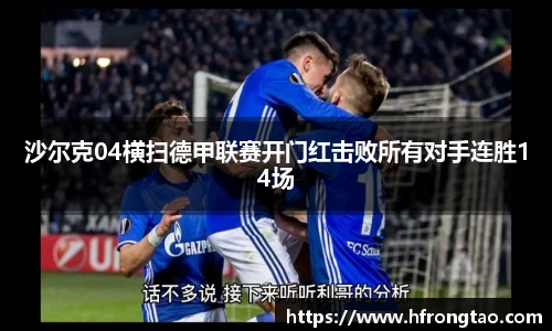 沙尔克04横扫德甲联赛开门红击败所有对手连胜14场